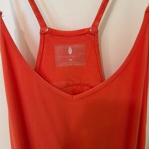 Free People Hot Shot Onesie - Red - XS